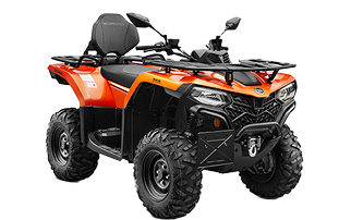 Niso Skiathos Rental picture of orange atv