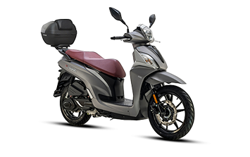 Niso Skiathos Rentals grey scooter